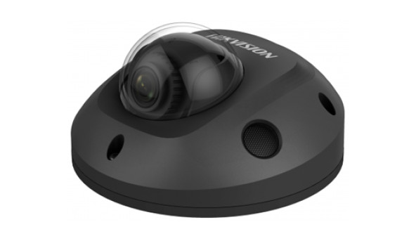 4Мп мини IP видеокамера Hikvision с ИК подсветкой (черный) DS-2CD2543G0-IS (4 мм)