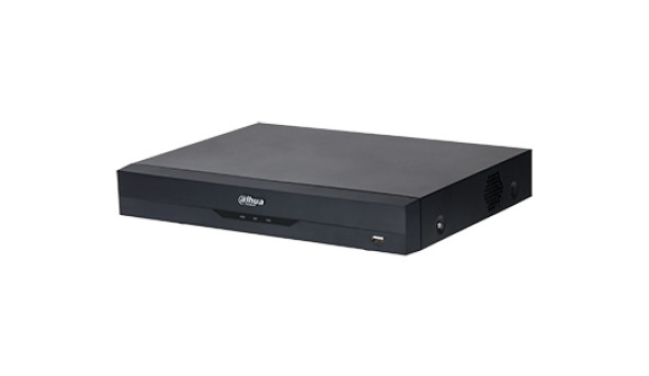 16-канальный Penta-brid 5M-N/1080P Mini 1U 1HDD WizSense DH-XVR5116HE-I2