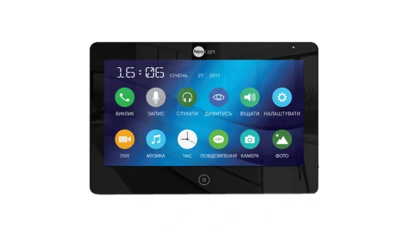 Видеодомофон NeoLight MEZZO HD black
