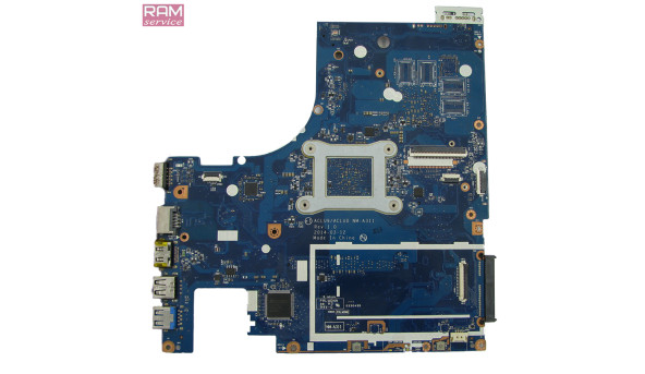 Материнська плата, для ноутбука, Lenovo IdeaPad G50-30, 15.6", ACLU9/ACLU0 NM-A311 Rev:1.0, з впаянім процесором, Intel Mobile Celeron N2840, Б/В, Робоча - 58520