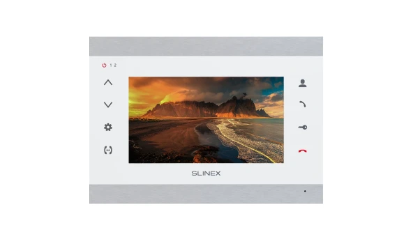 Видеодомофон 7" Slinex SL-07IPHD (silver/white)