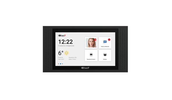 Видеодомофон Bas-IP AT-07L black
