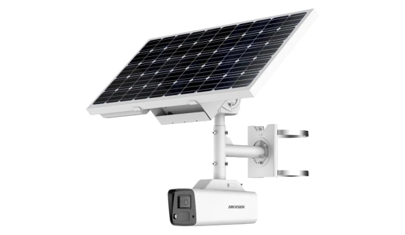 IP видеокамера Hikvision DS-2XS2T47G1-LDH/4G/C18S40 EU 4МП (4мм) 4G с солнечной панелью
