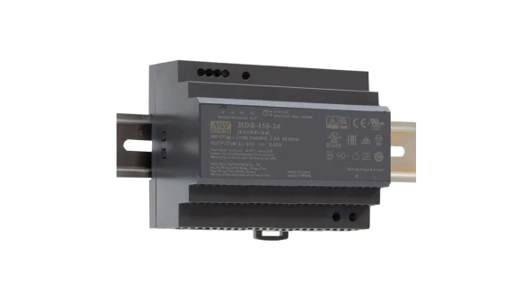Блок питания (24B 6.25 А для монтажа на DIN рейку) MeanWell HDR-150-24