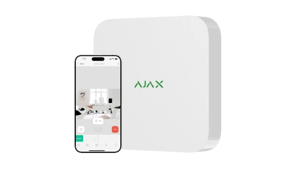 Сетевой видеорегистратор Ajax NVR (16ch) (8EU) white