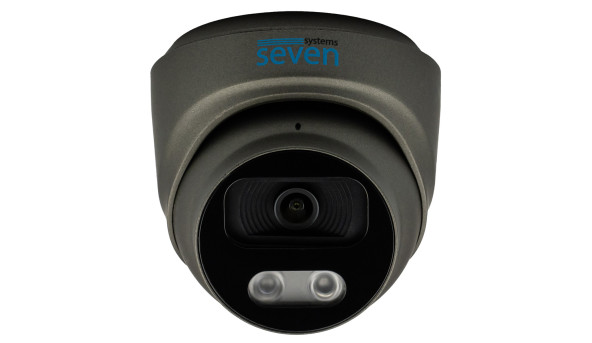 IP-видеокамера 2 Мп уличная/внутренняя SEVEN IP-7212PA black 2,8 мм