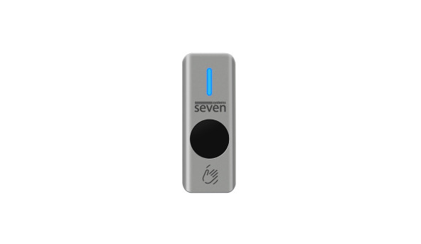 Кнопка выхода бесконтактная металлическая накладная SEVEN K-7497ND