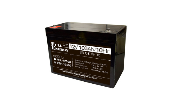 Акумулятор 12В 100 Аг для ДБЖ Full Energy FEP-12100