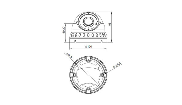 IP-видеокамера ANVD-3MVFIRP-30W/2.8-12 Prime для системы IP-видеонаблюдения - 590665