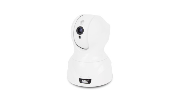 IP-відеокамера поворотна 1 Мп з Wi-Fi ATIS AI-361 (White) для системи відеонагляду