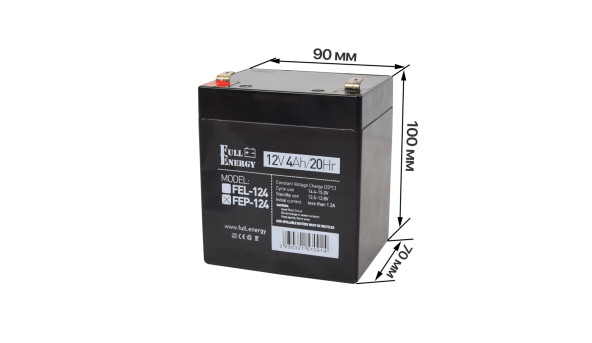Аккумулятор 12В 4А·ч для ИБП Full Energy FEP-124 - 591022
