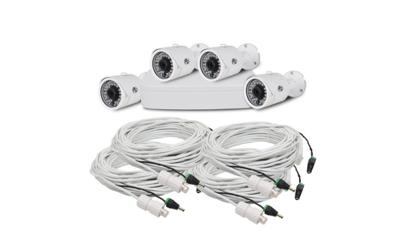 Комплект відеонаблюденія ATIS Starter Kit IP 4ext - 591044