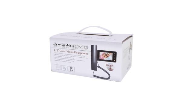 Комплект видеодомофона ATIS AD-440MB Kit box - 591047
