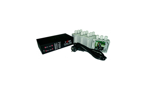 Комплект підсилювачів TWIST PWA-4-HDL   для чотирьохканольної передачі відеосігналу по кручений парі