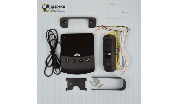 Комплект видеодомофона ATIS AD-430B Kit box - 591288