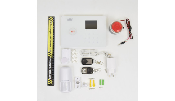 Комплект бездротової GSM сигналізації ATIS Kit GSM + WiFi 130 з вбудованою клавіатурою - 591354