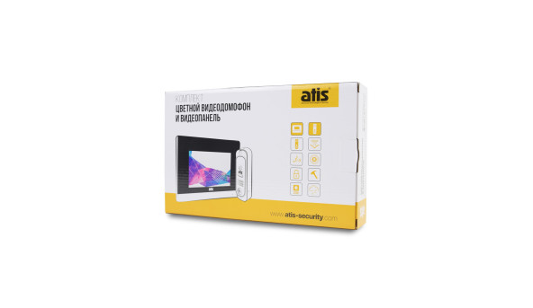 Комплект видеодомофона ATIS AD-480MW Kit box