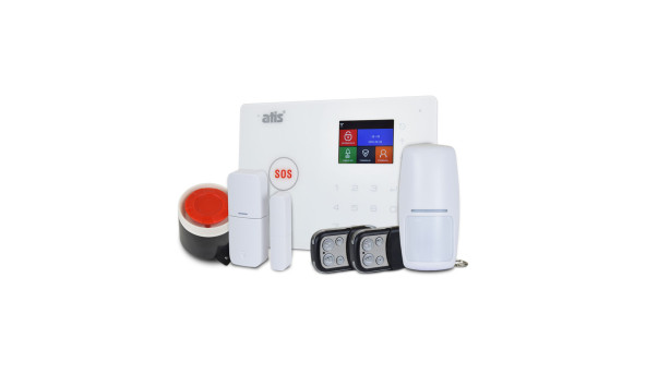 Комплект бездротової GSM і Wi-Fi сигналізації ATIS Kit GSM+WiFi 130T з підтримкою застосунку Tuya Smart