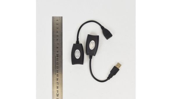 Пасивний приймач-передавач ATIS USB to RJ45 на 45 м