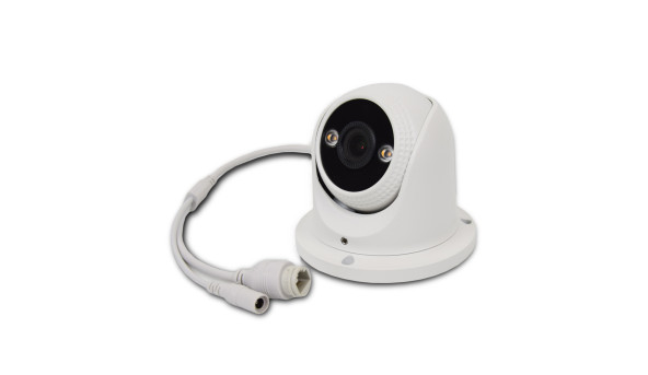 IP-видеокамера 2 Мп ZKTeco ES-852T11C-C с детекцией лиц для системы видеонаблюдения