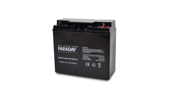 Аккумулятор 12В 18 Ач для ИБП Faraday Electronics FAR18-12