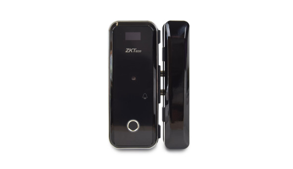 Smart замок ZKTeco GL300 left для стеклянных дверей со сканером отпечатка пальца и считывателем Mifare