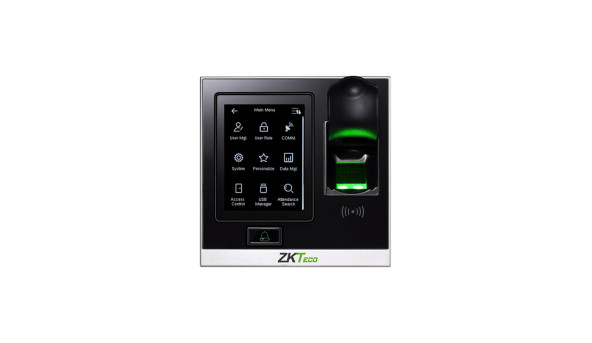 Біометричний термінал ZKTeco SF400 зі зчитувачем відбитків пальців