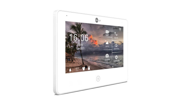Комплект відеодомофона Neolight NeoKIT HD Pro Bronze: відеодомофон 7" з детектором руху і 2 Мп відеопанель - 592344
