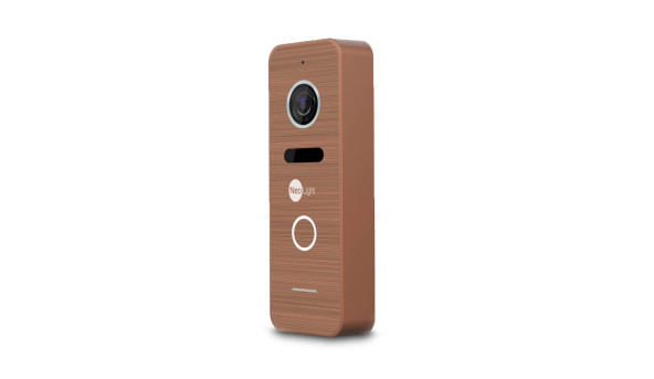 Комплект відеодомофона Neolight NeoKIT HD Pro Bronze: відеодомофон 7" з детектором руху і 2 Мп відеопанель - 592344
