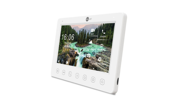 Комплект видеодомофона Neolight NeoKIT FHD Pro Graphite: видеодомофон 7" с детектором движения и 2 Мп видеопанель - 592380