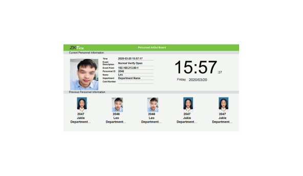 Лицензия контроля доступа ZKTeco ZKBioSecurity ZKBS-AC-P100 - 592502