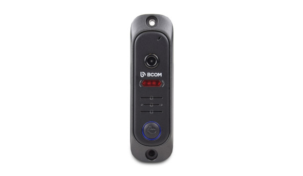Комплект видеодомофона BCOM BD-480M Black Kit: видеодомофон 4" и видеопанель