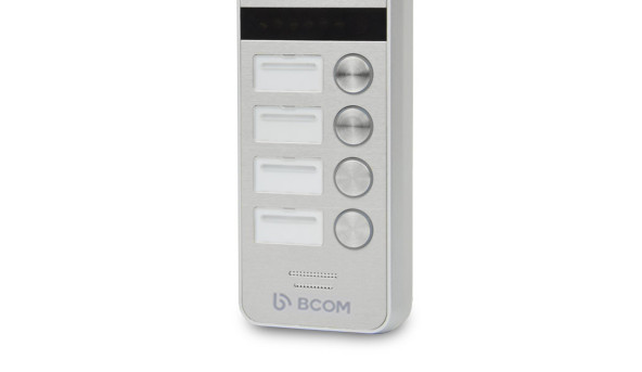 Відеопанель BCOM BT-404HD Silver на 4 абоненти