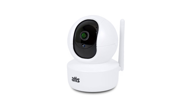 IP-відеокамера поворотна настільна 3 Мп з Wi-Fi ATIS AI-262-3M з вбудованим мікрофоном та динаміком