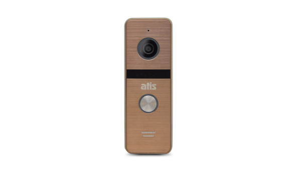 Комплект відеодомофона ATIS AD-1070FHD/T Black з підтримкою Tuya Smart + AT-400HD Gold