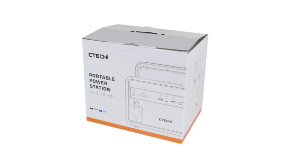 Зарядна станція CTECHi PPS-GT600 потужністю 600W/384Wh