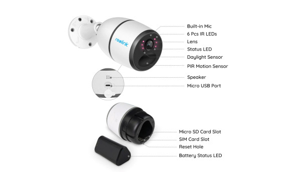 IP камера Reolink Go Plus - 592830