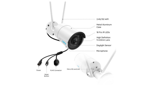 IP камера Reolink RLC-410W - 592838