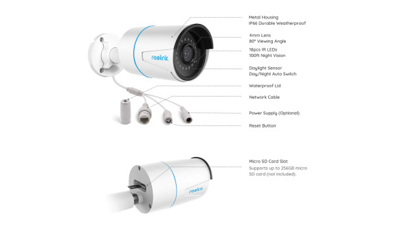 IP камера Reolink RLC-510A - 592841