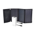 Комплект: солнечная панель 30W Solar Charger, повербанк FEB-310W, кабель REMAX RC-068B-C
