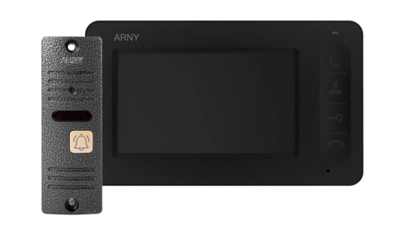 Комплект домофонный ARNY AVD-4005 (AVD-405 + AVP-05 (v.2)), Black + Gray