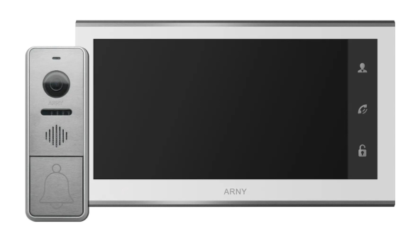 Комплект домофонный ARNY AVD-7342 (AVD-730 + AVP-NG420 1Мп), White + Gray