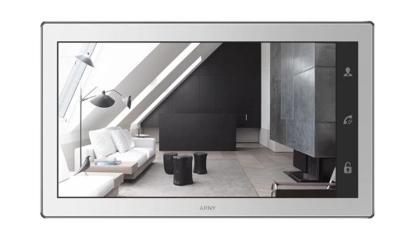 Видеодомофон ARNY AVD-1040 1Мп 10'' Wi-Fi IPS, White