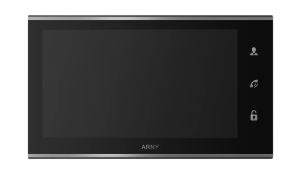 Видеодомофон ARNY AVD-730 2Мп 7'' IPS, Black