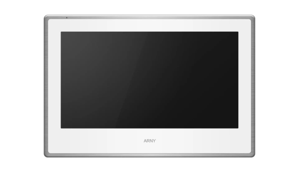 Видеодомофон ARNY AVD-750 2Мп 7'' IPS, White + Silver
