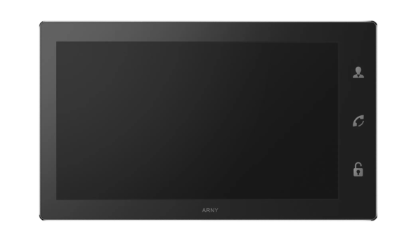 Видеодомофон ARNY AVD-1040 2Мп 10'' PiP, Black