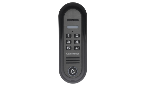 Видеопанель индивидуальная с клавиатурой Commax DRC-4CPNK, Silver