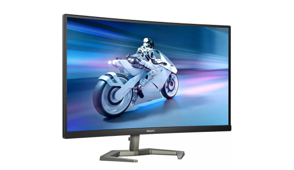 TFT 27" Philips 27M1C5500VL, QHD, VA, вигнутий, sRGB 126,5%, 165Гц, 1мс, 2х HDMI, DP, чорний - 593684