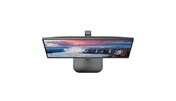 TFT 27" AOC 27V5C/BK, FHD, IPS, 75Гц, 1 мс, HDMI, DP, USB-C, USB-hub, HAS, Pivot, колонки, чорний - 593687