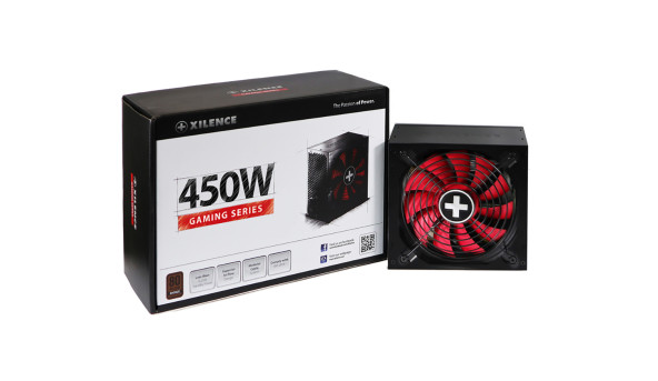 БЖ 450W Xilence XP450R10 Gaming series, 120mm, 80+ BRONZE, Retail Box - 593712